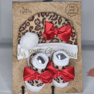 My First Christmas 2pc NB Set